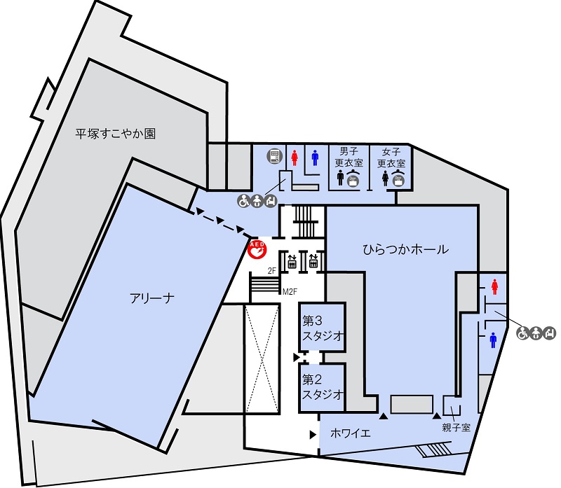 2階フロアマップ